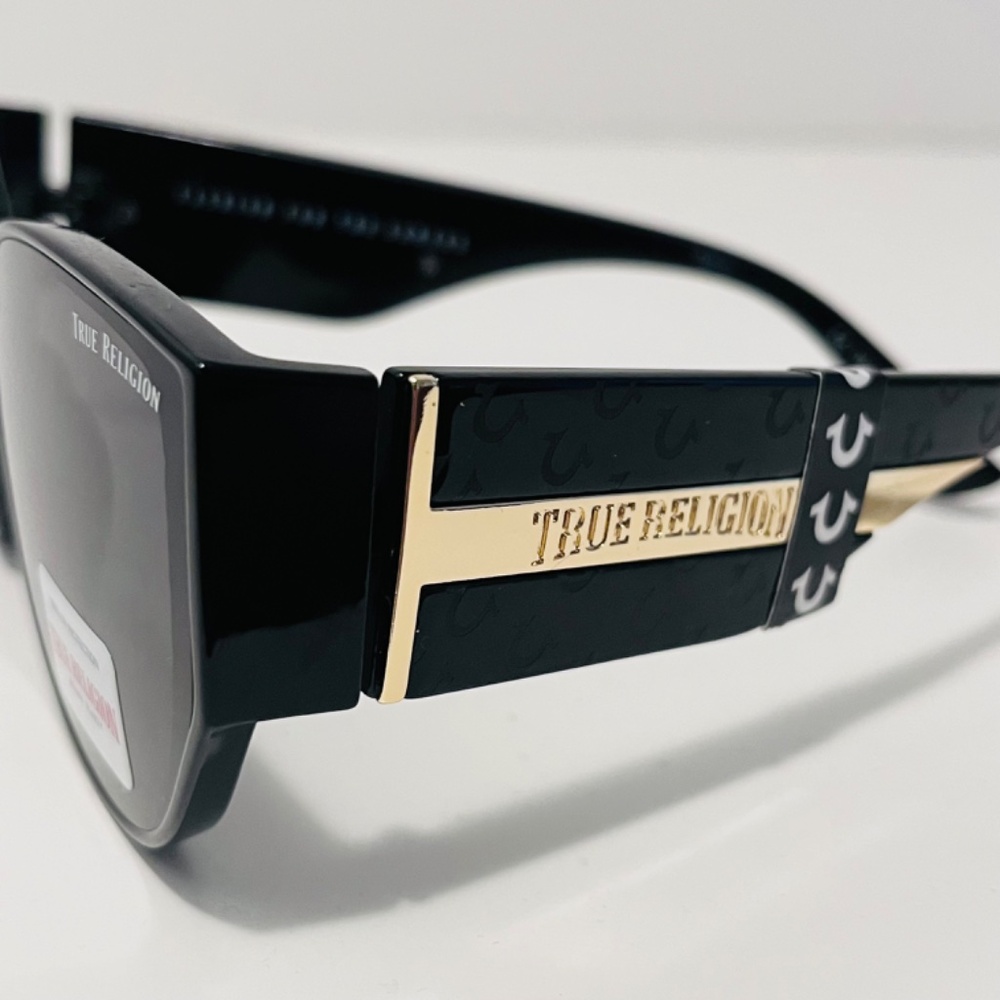 True Religion Women's Black Sunglasses - Picture 4 of 6
